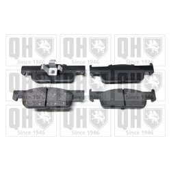 Brake Pad Set QUINTON HAZELL BP1823 OE Ref 410602581R