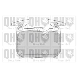 Brake Pad Set QUINTON HAZELL BP1835 OE Ref 34106799805 QUINTON HAZELL