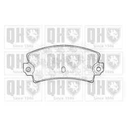 Brake Pad Set QUINTON HAZELL BP208 OE Ref 6025071056 QUINTON HAZELL