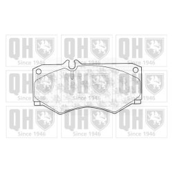 Brake Pad Set QUINTON HAZELL BP287 OE Ref 0014201420 QUINTON HAZELL