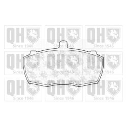 Brake Pad Set QUINTON HAZELL BP294 OE Ref RTC5595 QUINTON HAZELL