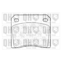Brake Pad Set QUINTON HAZELL BP297 OE Ref C39137 QUINTON HAZELL