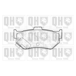 Brake Pad Set QUINTON HAZELL BP330 OE Ref 43022SA5950 QUINTON HAZELL
