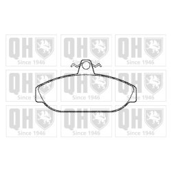 Brake Pad Set QUINTON HAZELL BP336 OE Ref HO1049280B QUINTON HAZELL