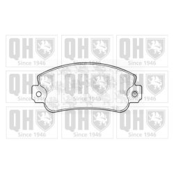 Brake Pad Set QUINTON HAZELL BP344 OE Ref 7584469 QUINTON HAZELL
