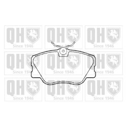 Brake Pad Set QUINTON HAZELL BP372 OE Ref 0004209920 QUINTON HAZELL