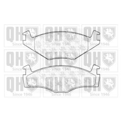 Brake Pad Set QUINTON HAZELL BP374 OE Ref 41060V4391 QUINTON HAZELL