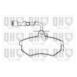 Brake Pad Set QUINTON HAZELL BP399 OE Ref 443398151F QUINTON HAZELL