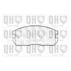 Brake Pad Set QUINTON HAZELL BP401 OE Ref MB366969 QUINTON HAZELL