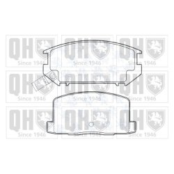 Brake Pad Set QUINTON HAZELL BP413 OE Ref 0446617010 QUINTON HAZELL