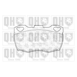 Brake Pad Set QUINTON HAZELL BP447 OE Ref RTC5574 QUINTON HAZELL