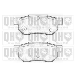 Brake Pad Set QUINTON HAZELL BP448 OE Ref 43022SE0000 QUINTON HAZELL