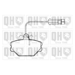 Brake Pad Set QUINTON HAZELL BP467 OE Ref 793470 QUINTON HAZELL