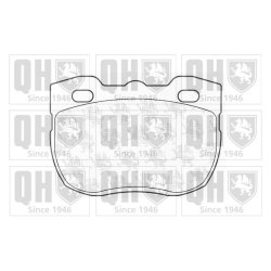 Brake Pad Set QUINTON HAZELL BP481 QUINTON HAZELL
