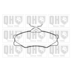 Brake Pad Set QUINTON HAZELL BP492 OE Ref 251698151C QUINTON HAZELL