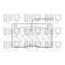 Brake Pad Set QUINTON HAZELL BP503 OE Ref JLM9727 QUINTON HAZELL