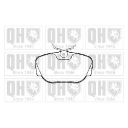 Brake Pad Set QUINTON HAZELL BP533 OE Ref 34111154442 QUINTON HAZELL