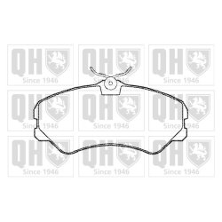 Brake Pad Set QUINTON HAZELL BP539 OE Ref 9940999 QUINTON HAZELL
