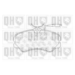 Brake Pad Set QUINTON HAZELL BP540 OE Ref 9941207 QUINTON HAZELL