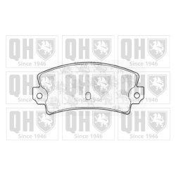 Brake Pad Set QUINTON HAZELL BP544 OE Ref 5888939 QUINTON HAZELL
