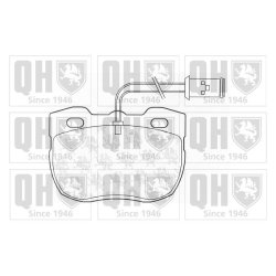 Brake Pad Set QUINTON HAZELL BP559 OE Ref RTC5756 QUINTON HAZELL