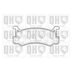 Brake Pad Set QUINTON HAZELL BP560 OE Ref 0449287705 QUINTON HAZELL