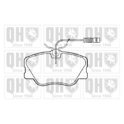 Brake Pad Set QUINTON HAZELL BP570 OE Ref 0004200720 QUINTON HAZELL