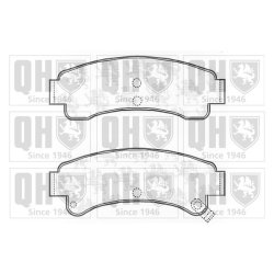 Brake Pad Set QUINTON HAZELL BP574 OE Ref 4406015A85 QUINTON HAZELL