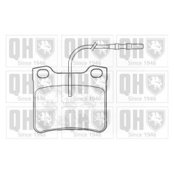 Brake Pad Set QUINTON HAZELL BP581 OE Ref 8660004465 QUINTON HAZELL