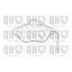 Brake Pad Set QUINTON HAZELL BP582 OE Ref 425080 QUINTON HAZELL
