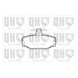 Brake Pad Set QUINTON HAZELL BP591 OE Ref 2709236 QUINTON HAZELL