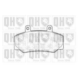 Brake Pad Set QUINTON HAZELL BP593 OE Ref 2177828 QUINTON HAZELL