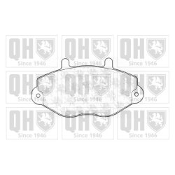 Brake Pad Set QUINTON HAZELL BP594 OE Ref 5028764 QUINTON HAZELL