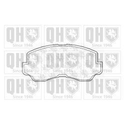 Brake Pad Set QUINTON HAZELL BP649 OE Ref MB193295 QUINTON HAZELL