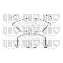 Brake Pad Set QUINTON HAZELL BP689 OE Ref 0446510020 QUINTON HAZELL
