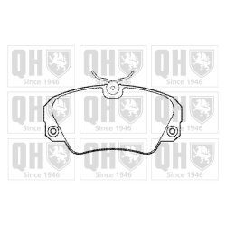 Brake Pad Set QUINTON HAZELL BP694 OE Ref 1605004 QUINTON HAZELL