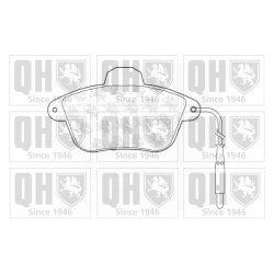 Brake Pad Set QUINTON HAZELL BP700 OE Ref 8660004716 QUINTON HAZELL