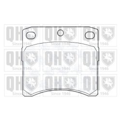 Brake Pad Set QUINTON HAZELL BP702 OE Ref 701698151A QUINTON HAZELL