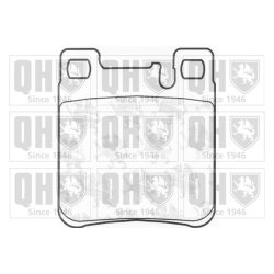 Brake Pad Set QUINTON HAZELL BP706 OE Ref 05143633AA QUINTON HAZELL