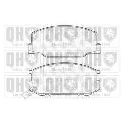 Brake Pad Set QUINTON HAZELL BP708 OE Ref 0446514380 QUINTON HAZELL