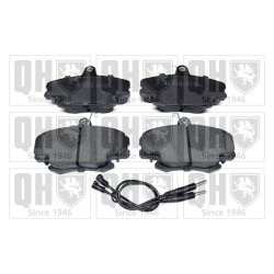 Brake Pad Set QUINTON HAZELL BP750 OE Ref 410602192R