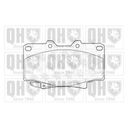 Brake Pad Set QUINTON HAZELL BP755 OE Ref 0446560020 QUINTON HAZELL