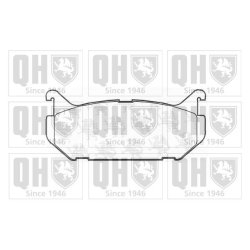 Brake Pad Set QUINTON HAZELL BP762 OE Ref 3868298 QUINTON HAZELL