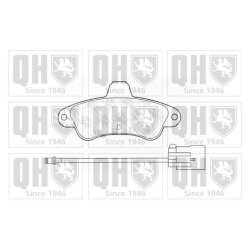 Brake Pad Set QUINTON HAZELL BP767 OE Ref 6669780 QUINTON HAZELL