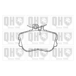 Brake Pad Set QUINTON HAZELL BP768 OE Ref 0004202120 QUINTON HAZELL