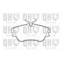 Brake Pad Set QUINTON HAZELL BP772 OE Ref 701698151D QUINTON HAZELL