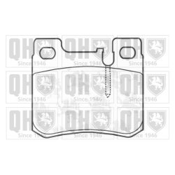 Brake Pad Set QUINTON HAZELL BP773 OE Ref 0024200020 QUINTON HAZELL