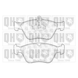 Brake Pad Set QUINTON HAZELL BP793 OE Ref 1605003 QUINTON HAZELL