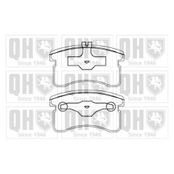 Brake Pad Set QUINTON HAZELL BP805 OE Ref 0449187206 QUINTON HAZELL