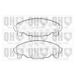 Brake Pad Set QUINTON HAZELL BP806 OE Ref 0049187727000 QUINTON HAZELL